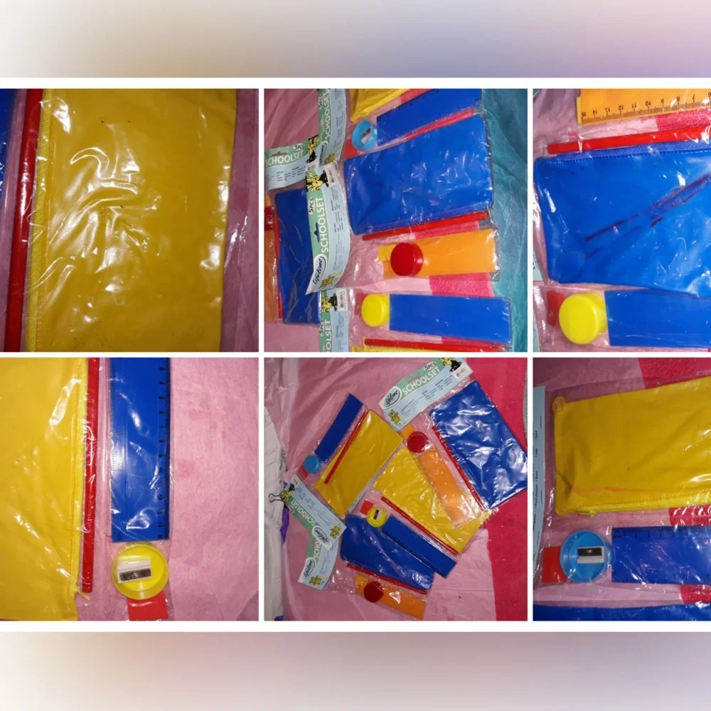 4 Lifeline 5-Piece School Set VINTAGE 1990s NEW